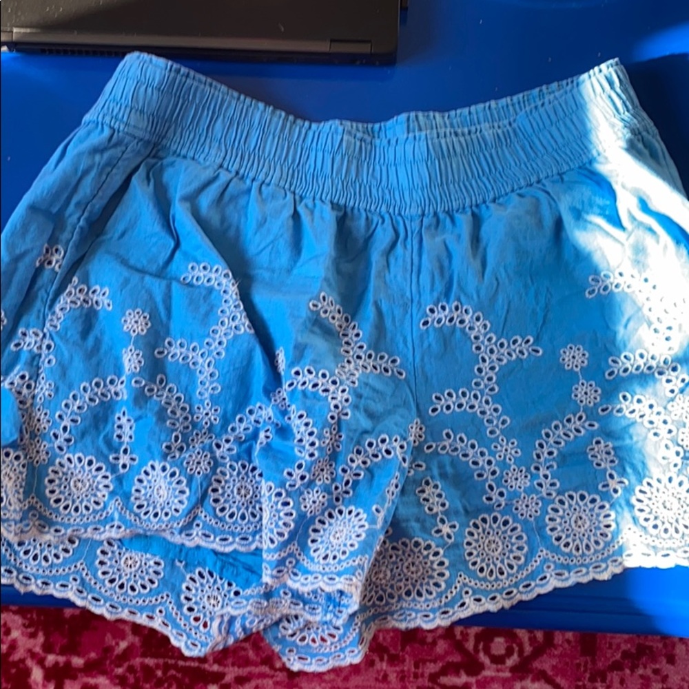 Blue Lace J. Crew Shorts